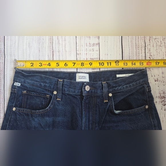 Citizens of Humanity Paloma Baggy High Rise Wide Leg Jeans Gamut Denim Size 28 - Picture 6 of 9